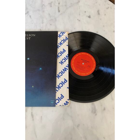 Vintage "Willie Nelson: Stardust" Vinyl Record - Picture 3 of 3